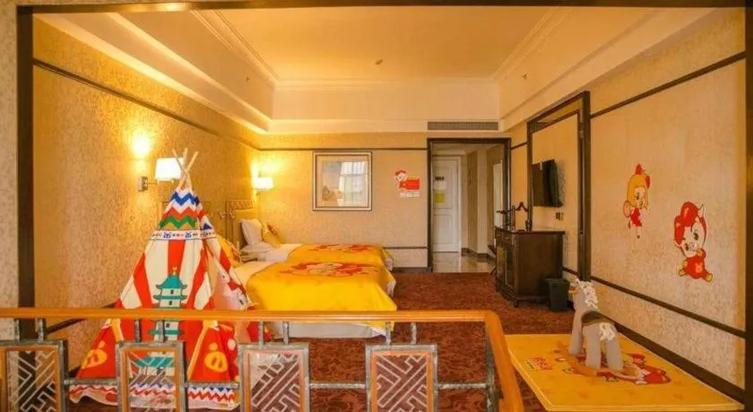 Bed in Country Garden Phoenix Hotel Changsha