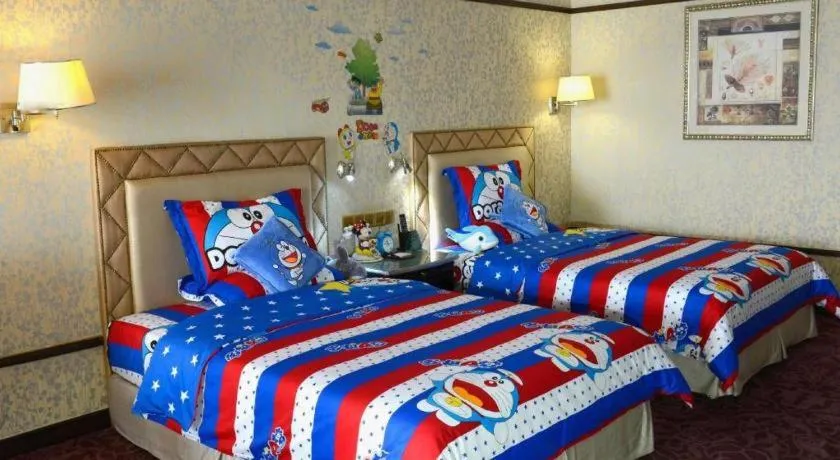 Bed in Country Garden Phoenix Hotel Changsha