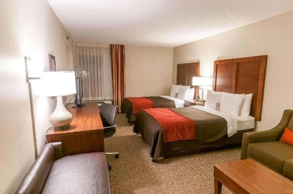 Bed in Comfort Inn Quantico