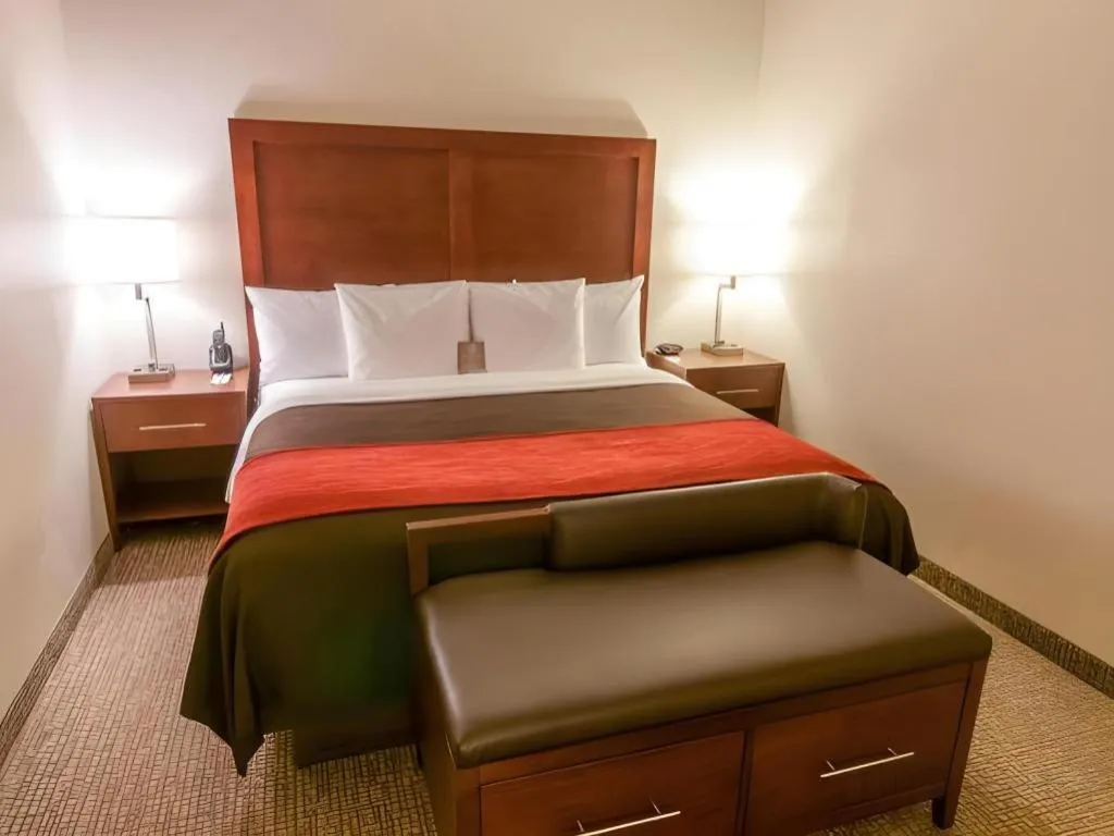 Bed in Comfort Inn Quantico