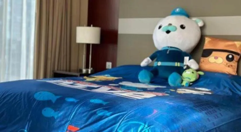 Bed in The Qube Shanghai Nanqiao