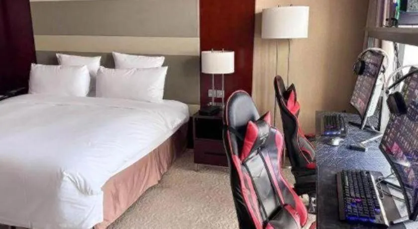 Bed in The Qube Shanghai Nanqiao