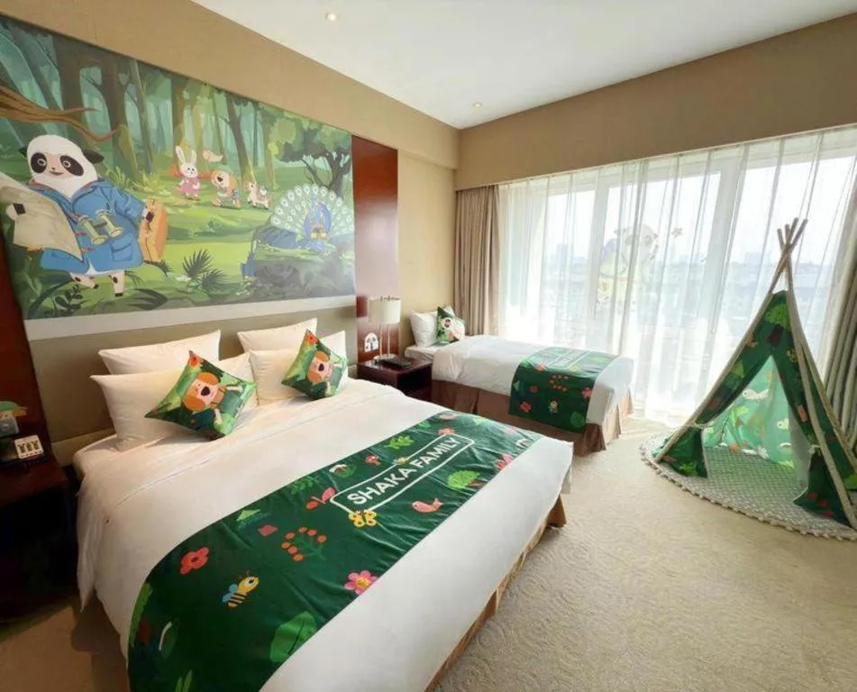 Bed in The Qube Shanghai Nanqiao