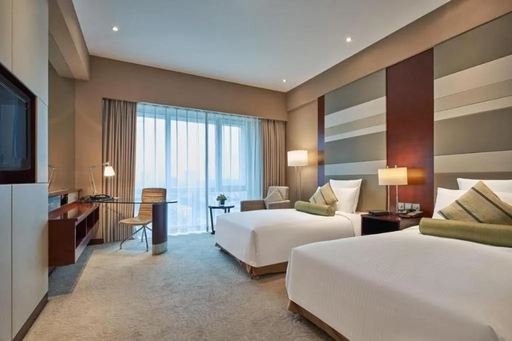 Bed in The Qube Shanghai Nanqiao