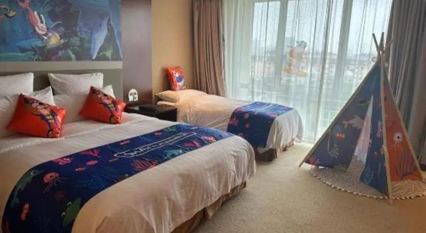 Bed in The Qube Shanghai Nanqiao