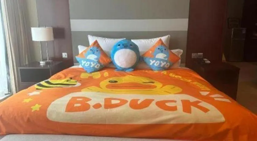 Bed in The Qube Shanghai Nanqiao