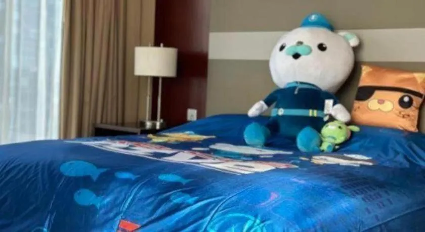 Bed in The Qube Shanghai Nanqiao