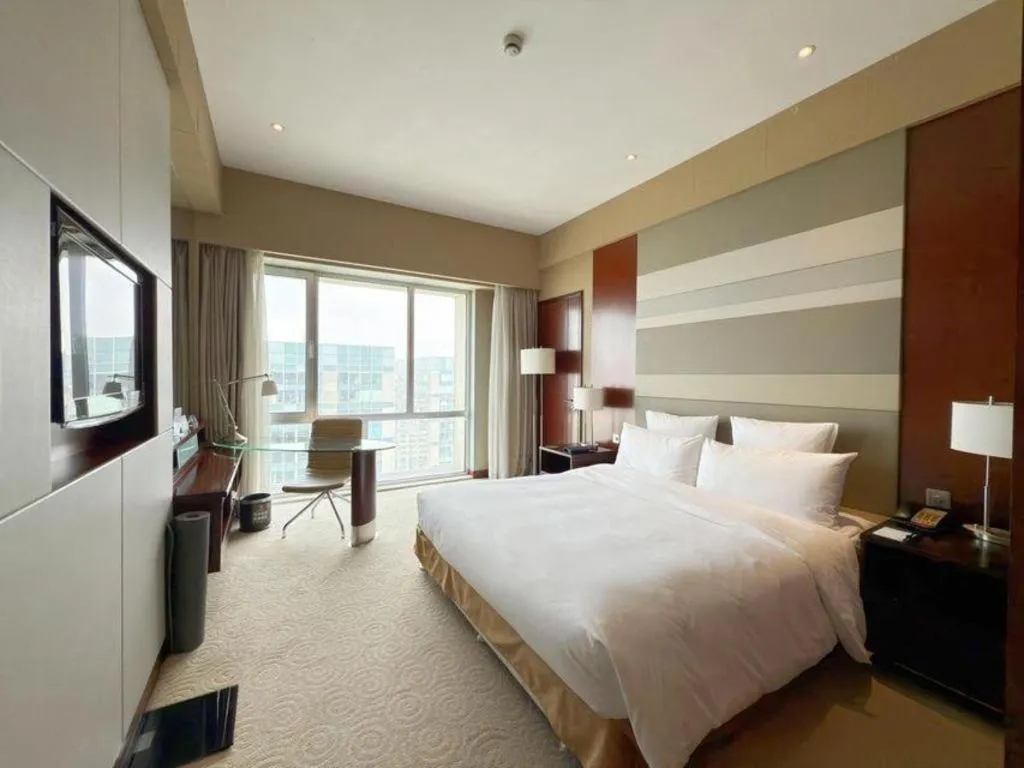 Bed in The Qube Shanghai Nanqiao