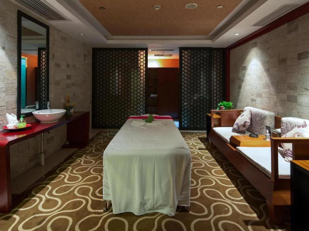 Bed in The Qube Shanghai Nanqiao