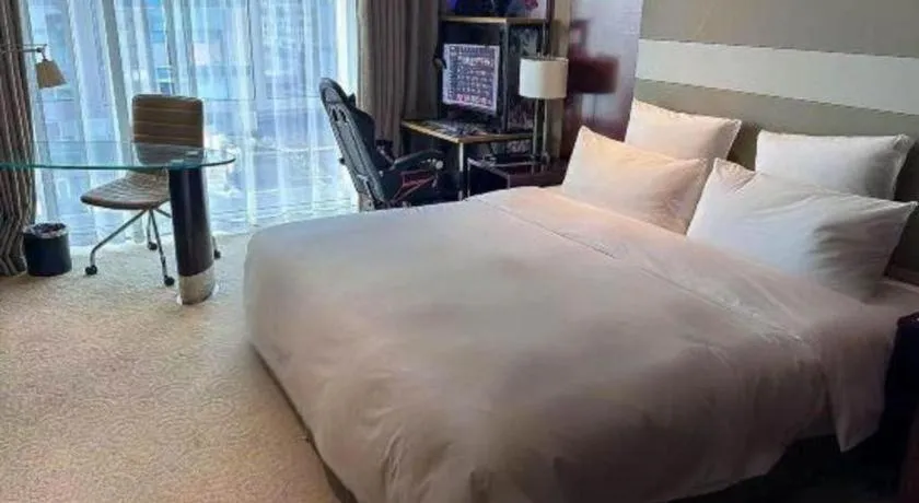 Bed in The Qube Shanghai Nanqiao