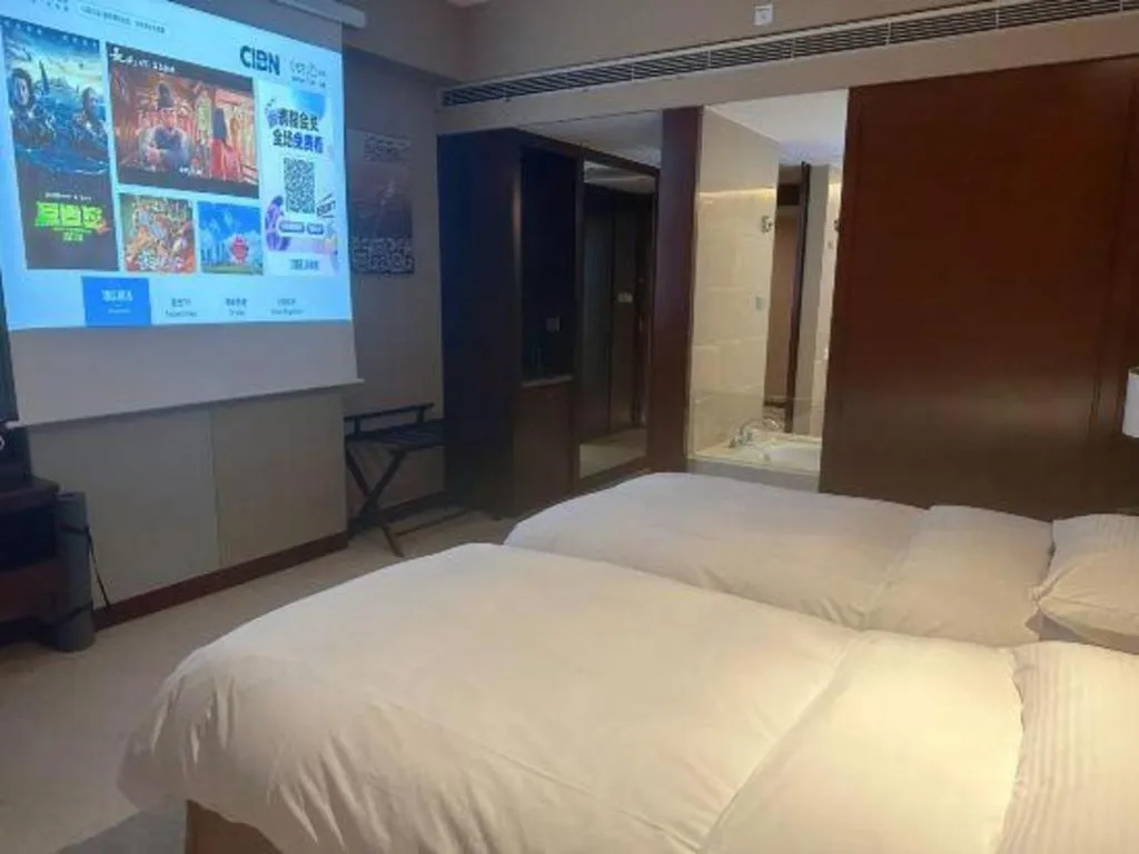 Bed in The Qube Shanghai Nanqiao