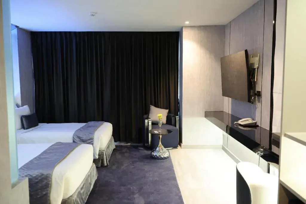 Bed in Glacier Hotel Khon Kaen Bed in Glacier Hotel Khon Kaen