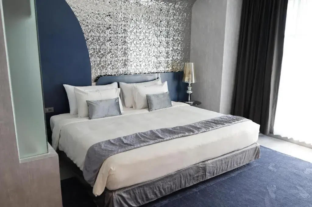 Bed in Glacier Hotel Khon Kaen Bed in Glacier Hotel Khon Kaen