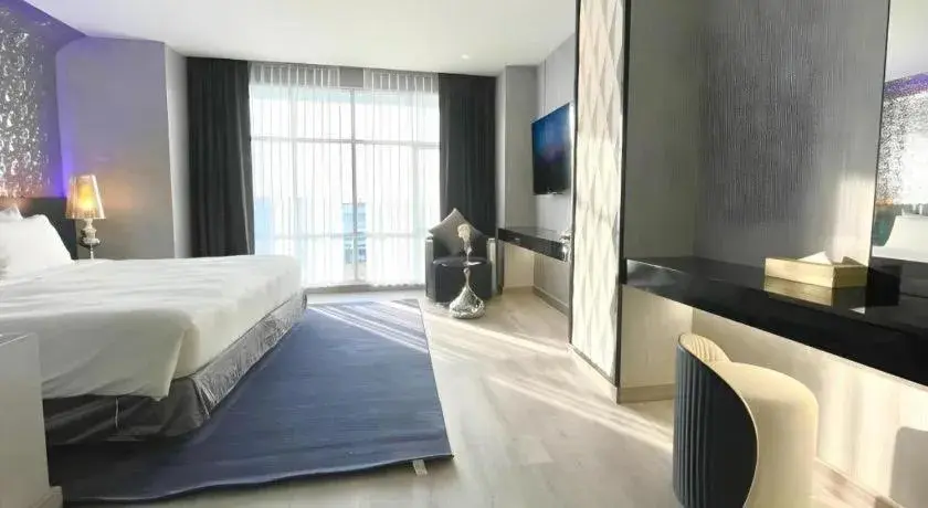 Bed in Glacier Hotel Khon Kaen Bed in Glacier Hotel Khon Kaen