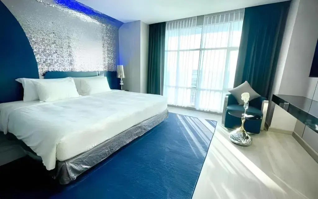 Bed in Glacier Hotel Khon Kaen Bed in Glacier Hotel Khon Kaen