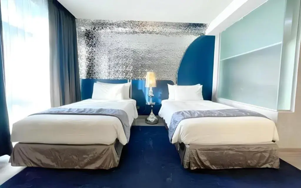 Bed in Glacier Hotel Khon Kaen Bed in Glacier Hotel Khon Kaen