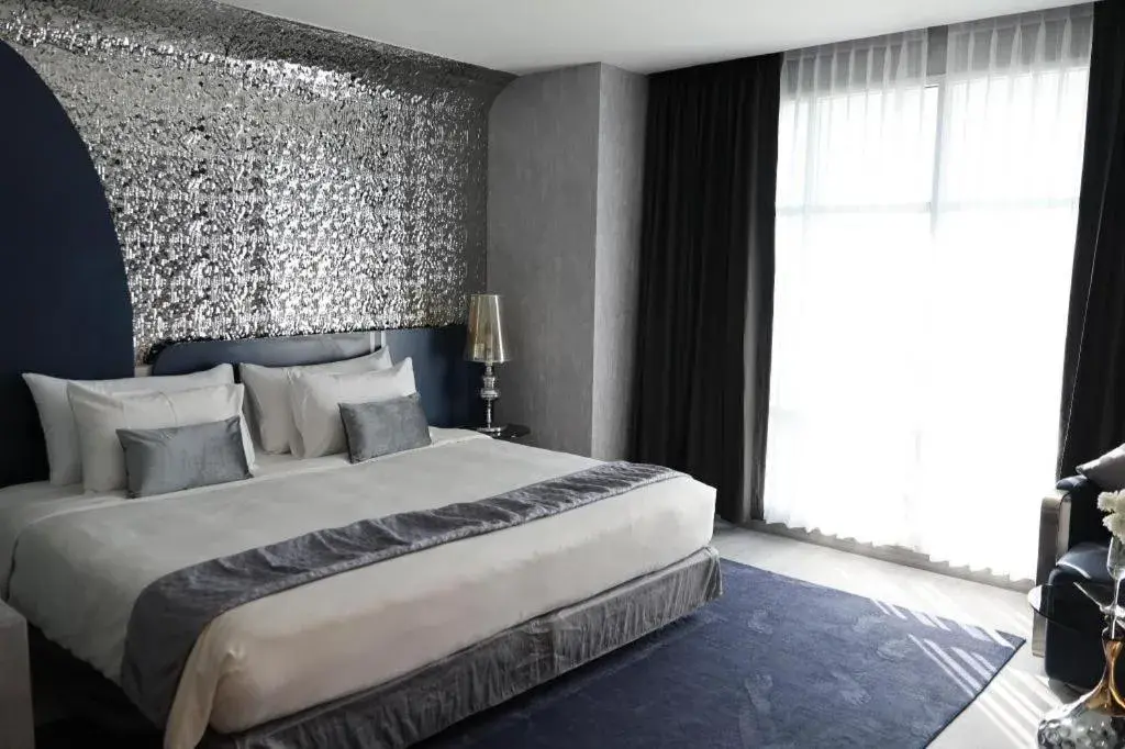 Bed in Glacier Hotel Khon Kaen Bed in Glacier Hotel Khon Kaen