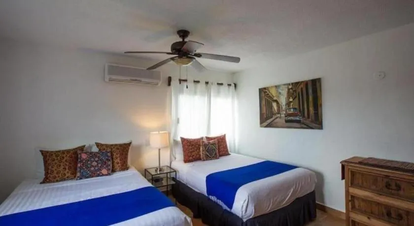 Bed in Flamingo Hotel