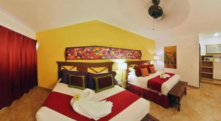 Bed in Flamingo Hotel