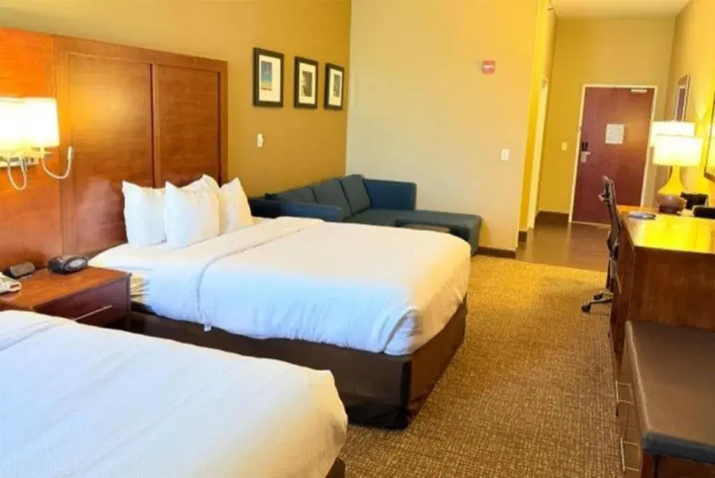 Bed in Hawthorn Extended Stay by Wyndham Amarillo Bed in Hawthorn Extended Stay by Wyndham Amarillo