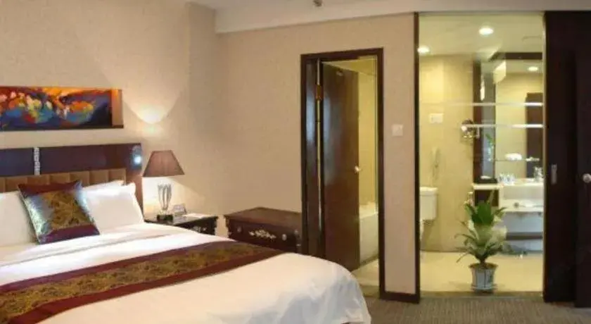 Bed in Wuhan Asia Hotel Bed in Wuhan Asia Hotel