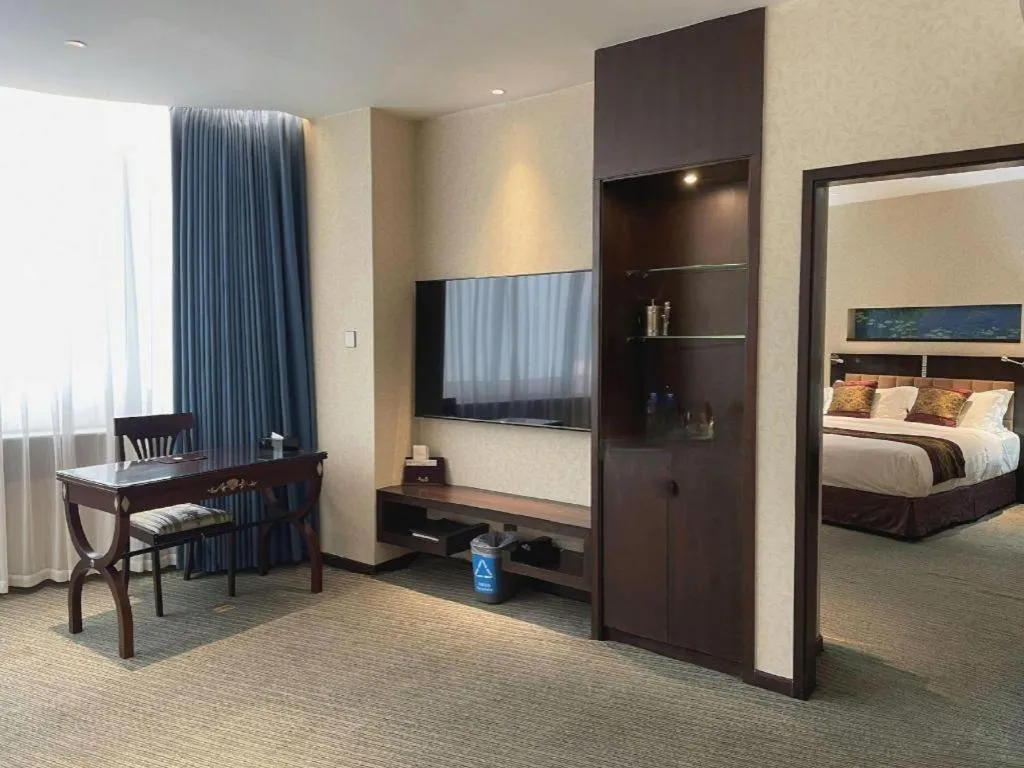 Bed in Wuhan Asia Hotel