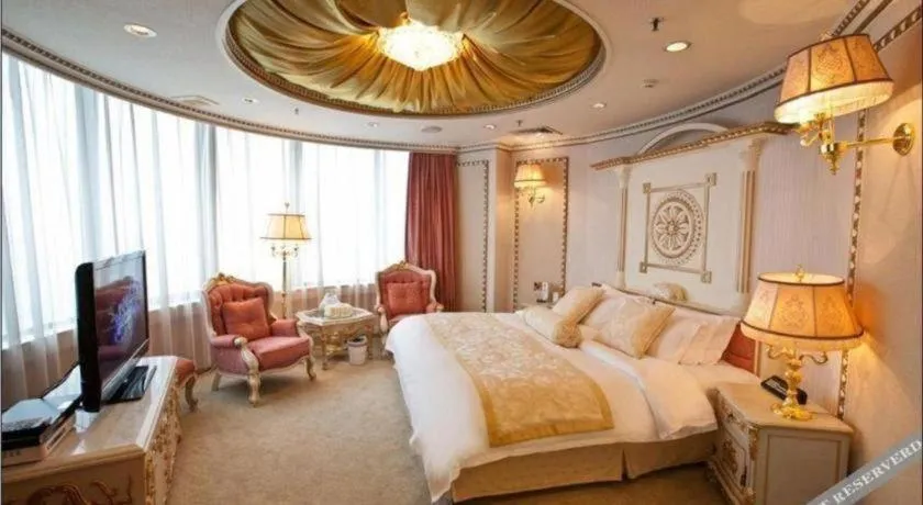 Bed in Wuhan Asia Hotel