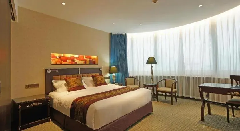 Bed in Wuhan Asia Hotel Bed in Wuhan Asia Hotel