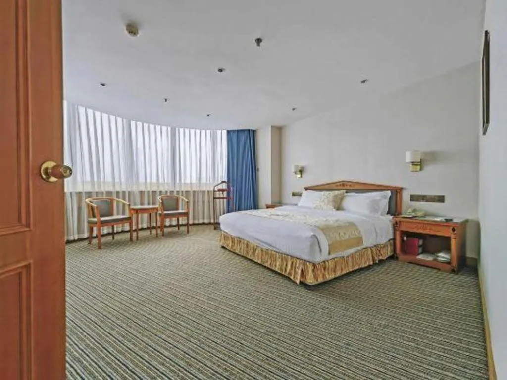 Bed in Wuhan Asia Hotel