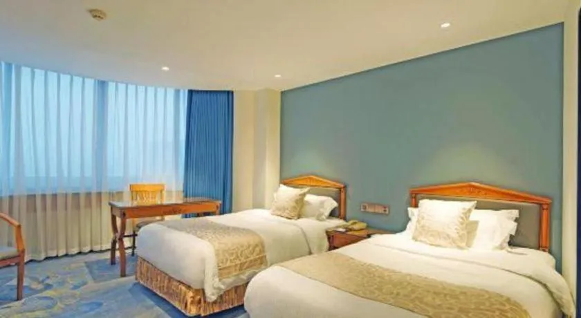 Bed in Wuhan Asia Hotel