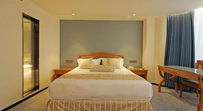 Bed in Wuhan Asia Hotel