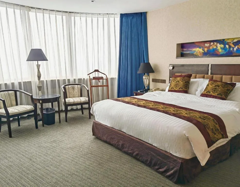 Bed in Wuhan Asia Hotel