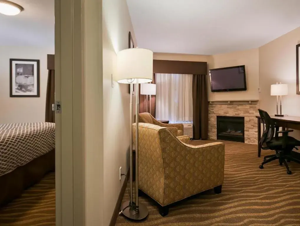 Bed in Best Western High Road Inn Hotel Bed in Best Western High Road Inn Hotel