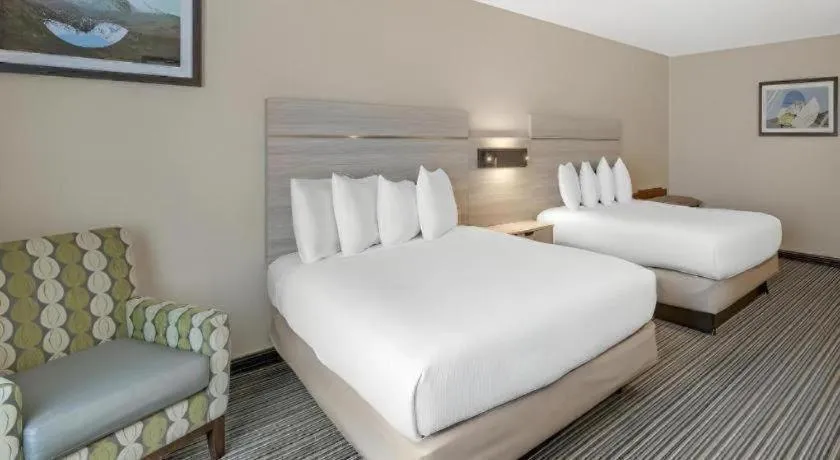 Bed in Best Western Plus Twin View Inn & Suites