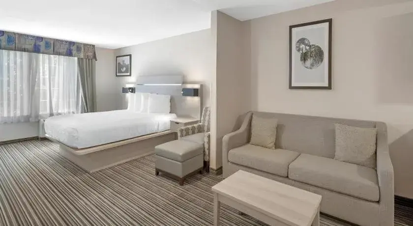 Bed in Best Western Plus Twin View Inn & Suites Bed in Best Western Plus Twin View Inn & Suites