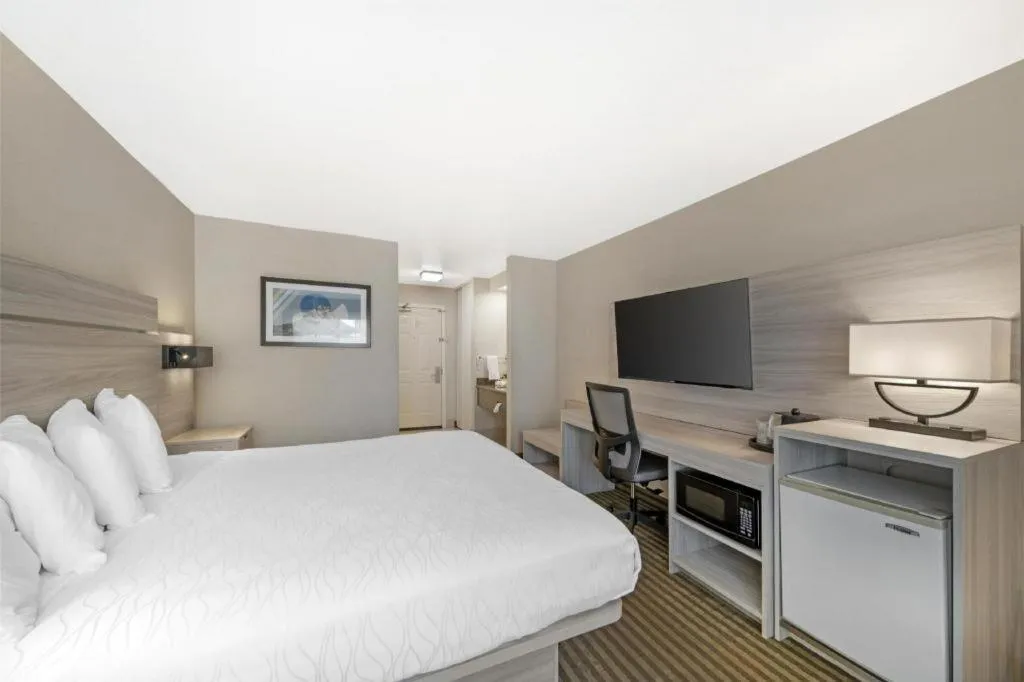 Bed in Best Western Plus Twin View Inn & Suites