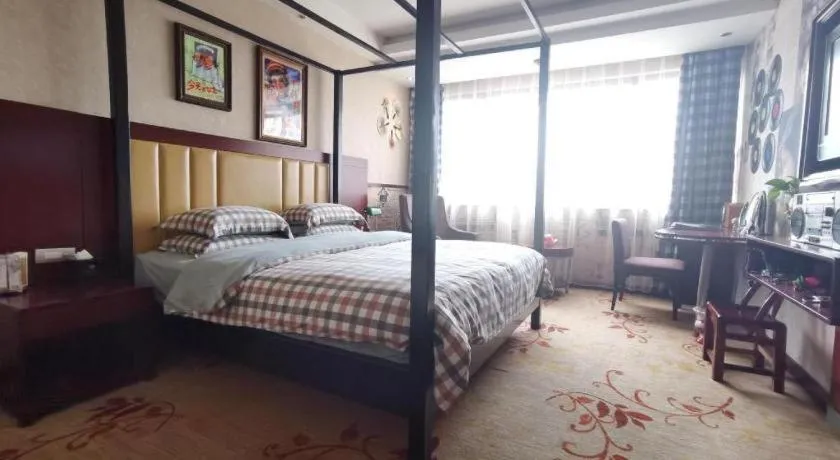 Bed in Changsha Huatian Hotel