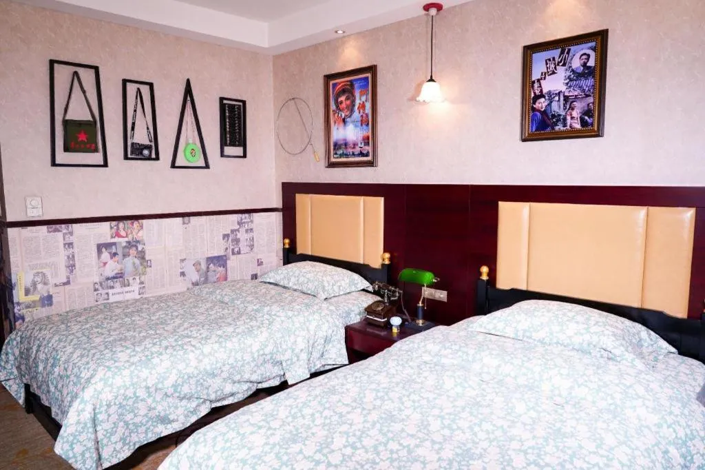 Bed in Changsha Huatian Hotel