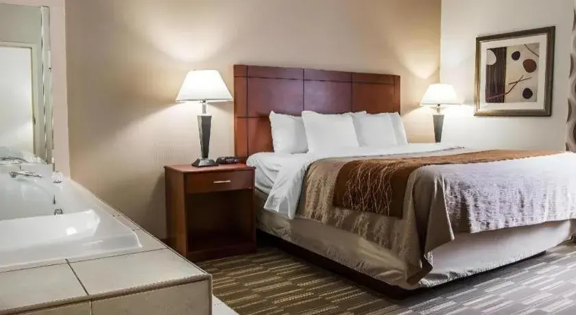 Bed in Comfort Inn & Suites University South Bed in Comfort Inn & Suites University South