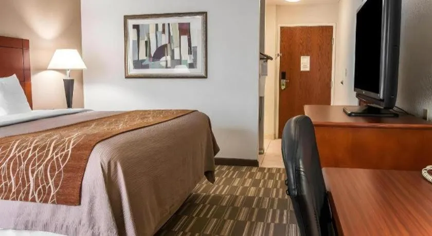 Bed in Comfort Inn & Suites University South