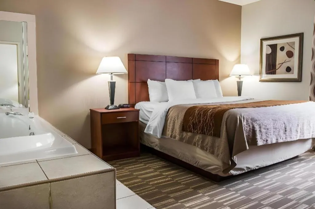 Bed in Comfort Inn & Suites University South