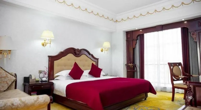 Bed in Changsha Mingchen International Hotel