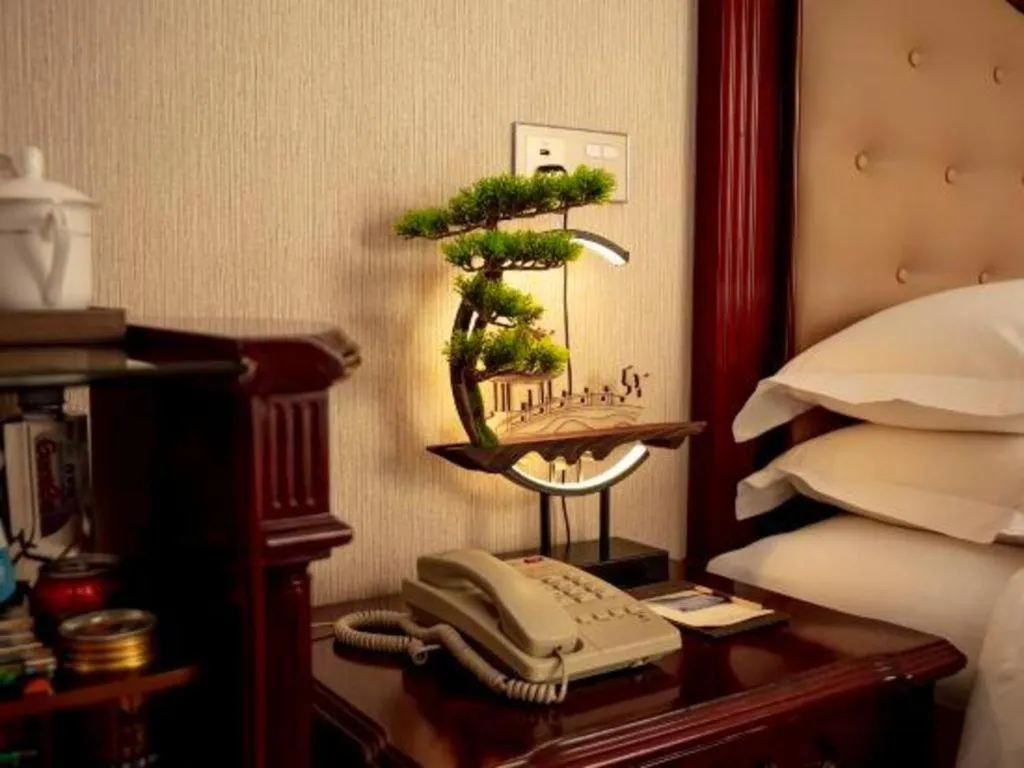 Bed in Changsha Mingchen International Hotel