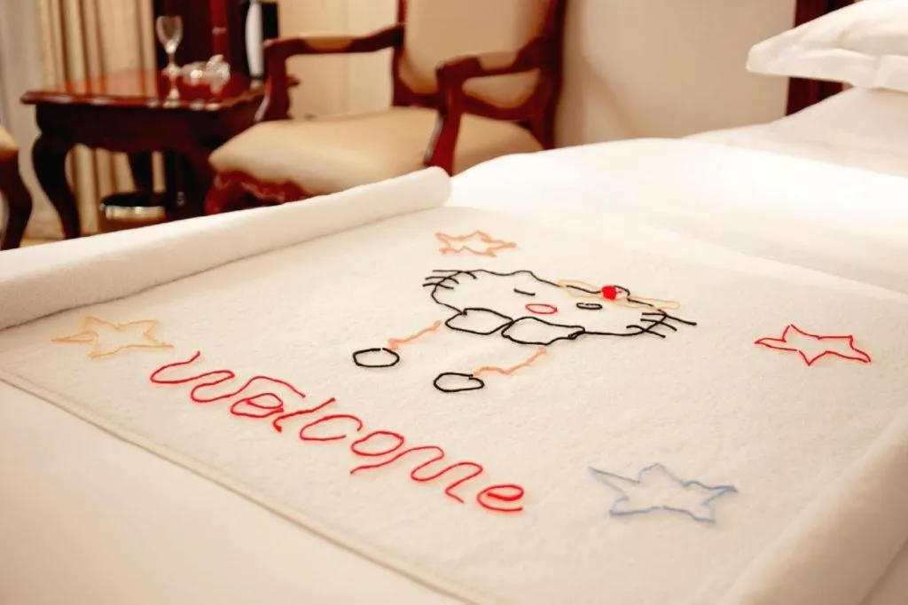 Bed in Changsha Mingchen International Hotel