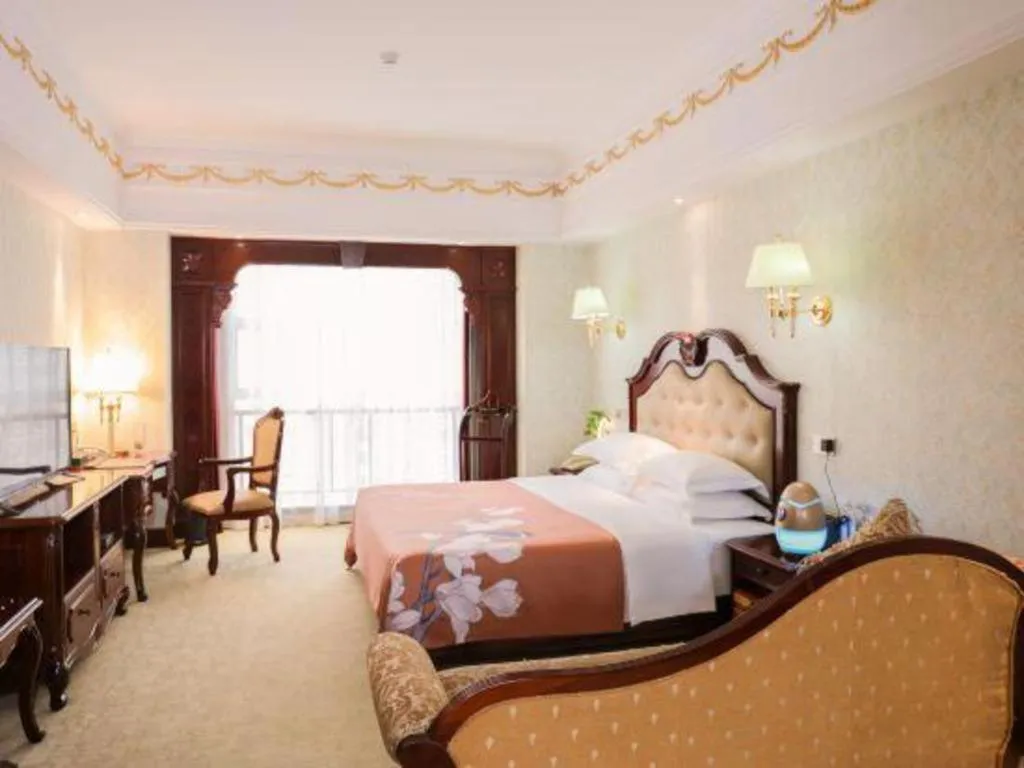 Bed in Changsha Mingchen International Hotel