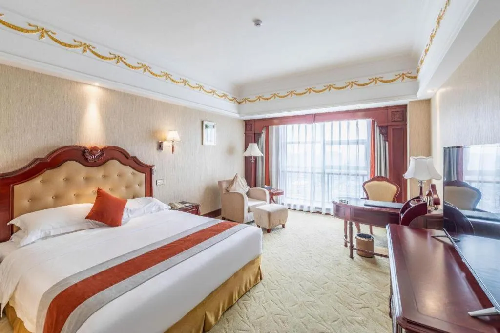 Bed in Changsha Mingchen International Hotel