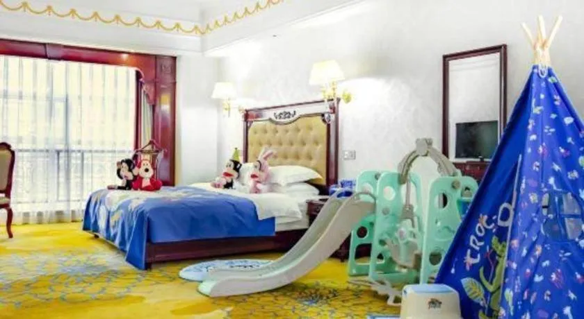 Bed in Changsha Mingchen International Hotel