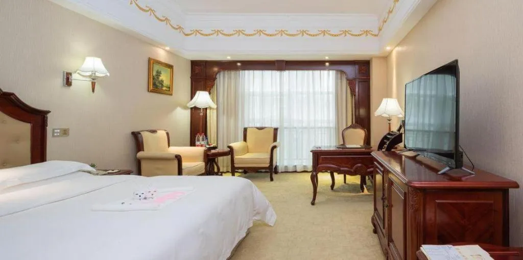 Bed in Changsha Mingchen International Hotel