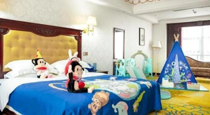 Bed in Changsha Mingchen International Hotel