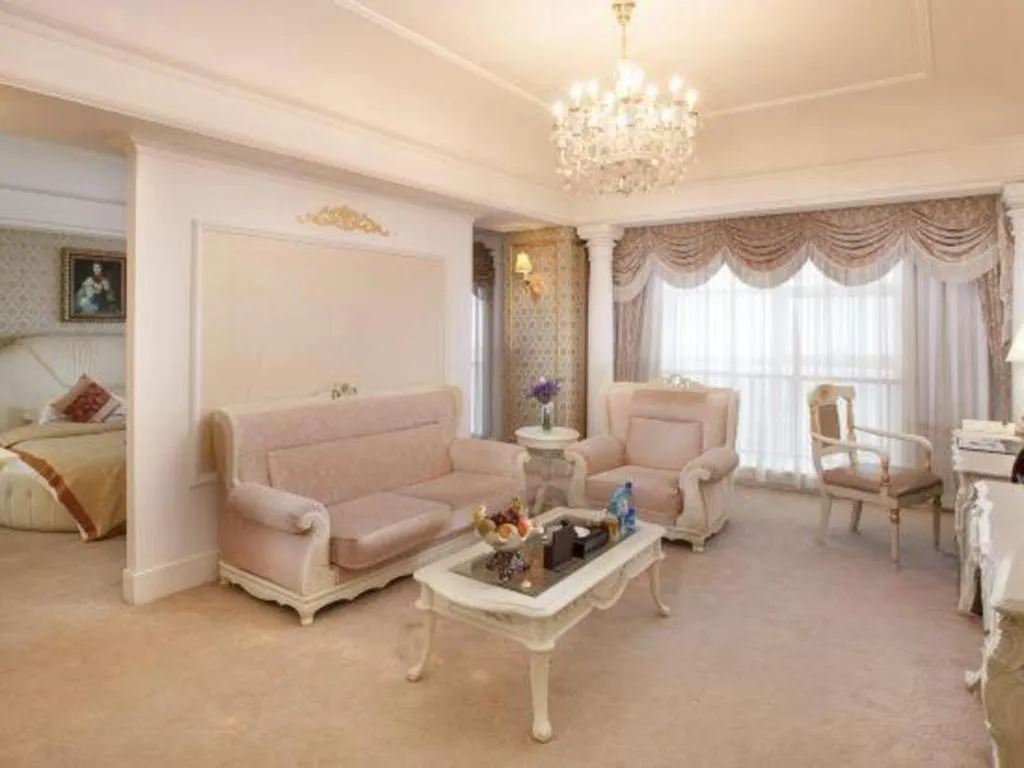 Bed in Changsha Mingchen International Hotel